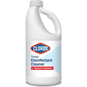 Turbo Disinfectant Cleaner for Sprayer Devices, Bleach-Free, Kills Cold and Flu Viruses and COVID-19 Virus, 64 Fluid Ounces