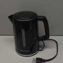 Toastmaster Electric Kettle by Select Brands - Cordless Electric Water Boiler for Coffee, Tea & More - Use This Electric Tea Kettle in Your Kitchen or Dorm - 1.7 Liters, Black