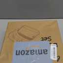 Ivandar Broom and Dustpan Set for Home, Broom and Dustpan Combo for Office, Long Handle Broom with Upright Standing Dust pan,Indoor&Outdoor Sweeping (Gray&Orange)