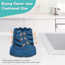 Drying Rack for Water Bottles (2pack, Blue)