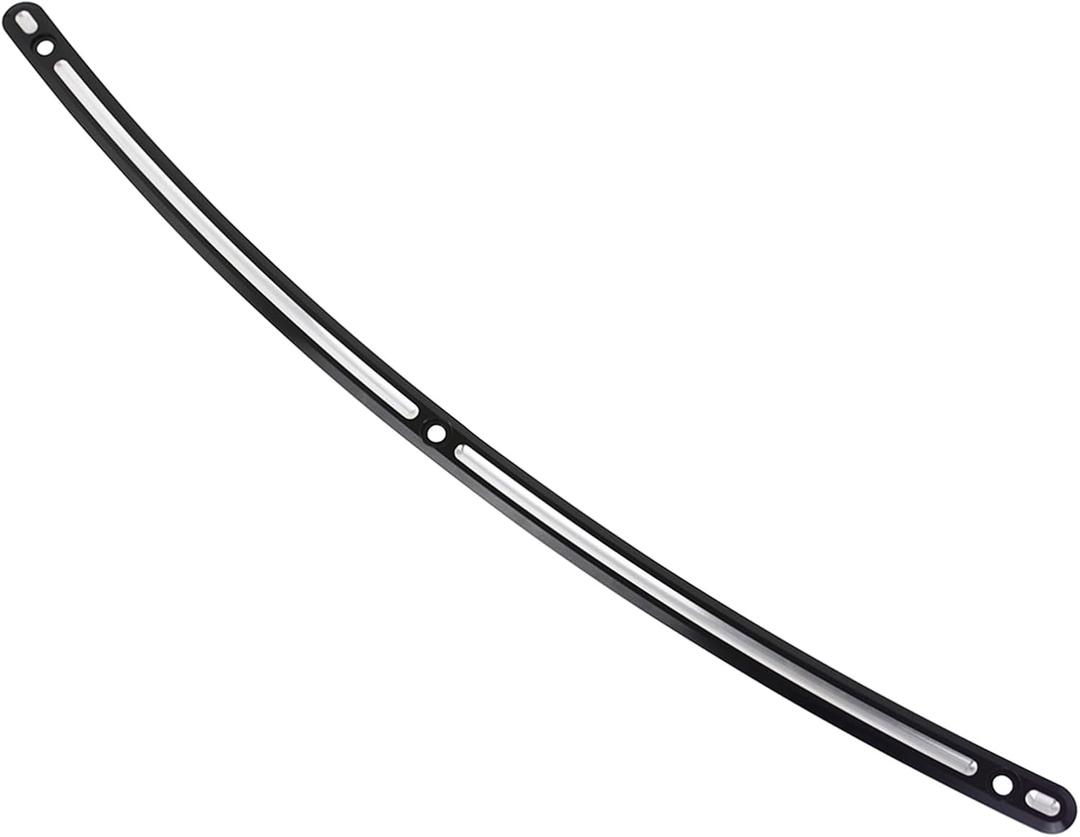 Motorcycle Windshield Windscreen Trim Fit for Harley Touring Electra Glide Street Glide Trike FLHT FLHTC FLHTCU FLHX 1996-2013 Black