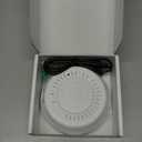 FORTHAUS. Hidden Camera Smoke Detector Wireless WiFi - Nanny Cams with Cell Phone App - 180 Days Battery Power, Night Vision, Motion Detection, Sideways Lens for Indoor Security, No Audio