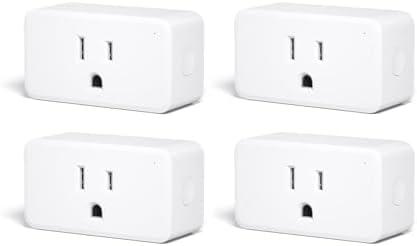 THIRDREALITY ZigBee Smart Plug 3 Pack with Real-time Energy Monitoring,15A Outlet, Zigbee Repeater,ETL Certified,ZigBee Hub Required,Work with Home Assistant,Compatible Echo Devices and SmartThings