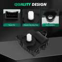 SCITOO 604-185 HVAC Heater Blend Door Actuator Compatible with Chevy for Equinox 2010 2011 2012 2013, for GMC for Terrain 2010-2013, Replaces 25952814