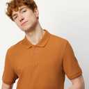 Amazon Essentials Men's Short Sleeve Slim-Fit Cotton Pique Polo Shirt, Breathable Collared, XL