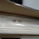 HESTIA No Drill Roman Shades for Indoor Windows, Beige, 33" W x 64" H