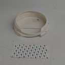 Paper Plate Dispenser 10 inches, Under Cabinet Paper Plates Holder, can be Taken up and Down, Suitable for RV Travel and use for Under Kitchen cabinets
