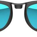 Polarized Clip for Ray-Ban Meta Wayfarer & Gen 2 (RW4006/RW4012 Regular 50-22), Discoloration Clip for Meta Wayfarer Gen 2 Protect Your Eyes, Cool and Fashion (Blue)