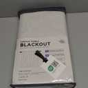 100% Blackout Shield Full Blackout Curtains for Bedroom 84 inch Length 2 Panels Set, Clip Rings/Rod Pocket Faux Linen Black Out Curtains for Living Room, Thermal Insulated, 50Wx84L, Beige