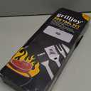 Grilljoy BBQ Accessories Grill Tools Set - 22PCS Stainless Steel Barbecue Grill Accessories for Outdoor Grill with Black Aluminum Case - Christmas Grilling Gifts for Men & Dad -Grill Tools Kit