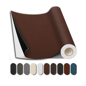Leather Repair Patch, 35X79 Inch Repair Patch Self Adhesive Waterproof, DIY Large Vinyl Patches for Couches, Furniture, Kitchen Cabinets, Wall （Brown, 35X79 Inch）