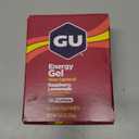 GU Energy Original Sports Nutrition Energy Gel, 8-Count, Vegan, Gluten-Free, Kosher, and Dairy-Free On-The-Go Energy for Any Workout, Raspberry Lemonade, Best By: 01/27