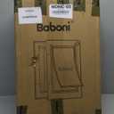 Baboni 3-Flap Pet Door for Wall, Steel Frame and Telescoping Tunnel, Aluminum Lock, Double Flap Dog Door and Cat Door, Strong and Durable (Pets Up to 100 Lb) -Large
