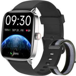 Fitpolo Smart Watch for Men Women, Stainless Steel Bezel Fitness Tracker (Make/Answer Calls), IP68 Waterproof, Heart Rate SpO2 Monitor, Sleep & Activity Tracking Smartwatch for Android Phones iPhone (Black) Fitpolo Smart Watch for Men Women, Stainless Steel Bezel Fitness Tracker (Make/Answer Calls), IP68 Waterproof, Heart Rate SpO2 Monitor, Sleep & Activity Tracking Smartwatch for Android Phones iPhone (Black)