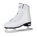Nattork Figure Skates Excellence Stainless Steel Blades Ice Figure Skating with Enhanced Support Strength Performance and Ultimate Comfort for Youth and Adult, Size 7, White