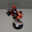 Super Mario BROS. Movie Rumble Kart RC Racer  2.4GHz Full-Function Remote Control Car  Lights, Sounds, Spinning Action  100ft Range  Ages 4+
