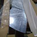 Mirror Full Length, Upgraded Body Wall Mirrors with Shatter-Proof Glass, Floor Standing, Hanging or Leaning, Tall Mirror with Stand Aluminum Alloy Frame for Bedroom Cloakroom (59"L x 16"W, Black)