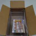 STORi SimpleSort 3-Piece Stackable Clear Drawer Organizer Set | 12" x 6" x 2" Rectangle Trays | Wide Makeup Vanity Storage Bins and Office Desk Drawer Dividers | Made in USA