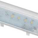 W10515057 Refrigerator LED Light Compatible with Whirlpool WRS325FDAM04 Light, WPW10515057 Light for Kenmore, Maytag Freezer, Replaces WPW10515057 AP6022533 PS11755866, Include Plastic Cover