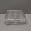 10 Pack Refrigerator Pantry Organizer Bins, Stackable Fridge Organizer Bins with Lids, Clear Plastic Food Storage Bins for Kitchen, Countertops, Cabinets, Fridge, Drinks, Fruits, Vegetable, Cereals