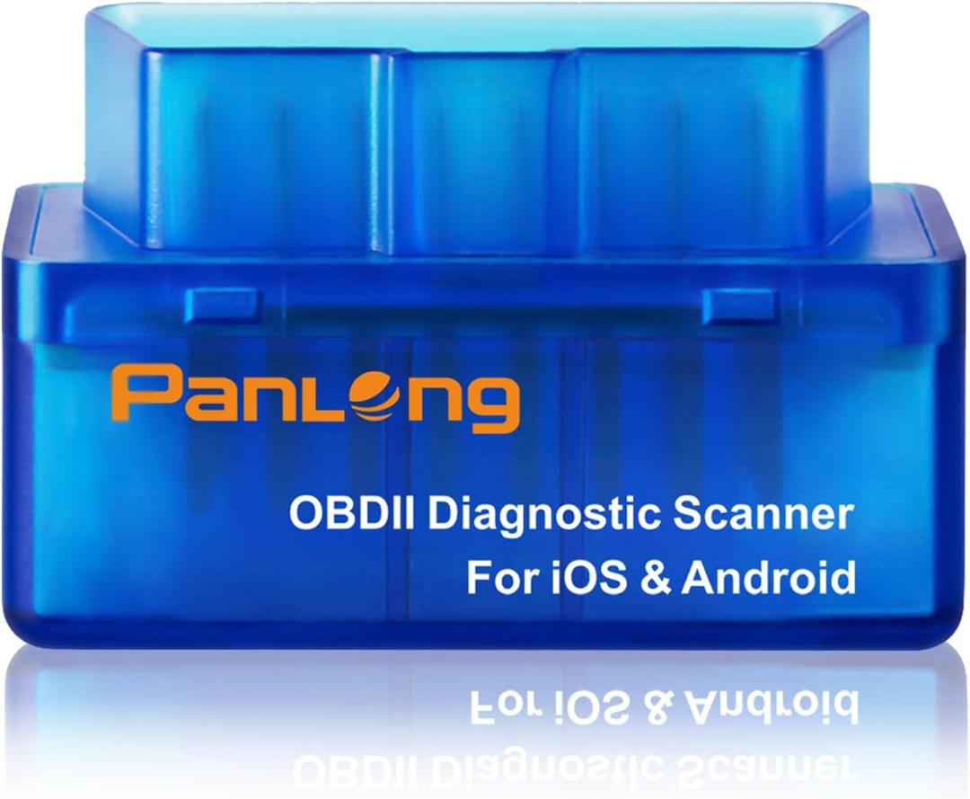 Panlong OBD2 Scanner Bluetooth for iPhone iOS Android OBDII Car Diagnostic Scan Tool Engine Fault Code Reader