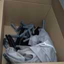 XVISHX Baby Playpen 50 x 50 Inch Play Pen Playards, Playpen for Babies and Toddlers, Baby Playard for Indoor & Outdoor Active Center Game Fence, with Skin-Friendly Fabric and Soft Breathable Mesh Grey