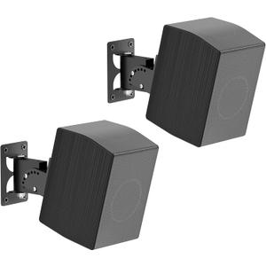 Pair of Adjustable Speaker Mount for Samsung Q990C/Q990D/Q990F/Q930C/Q930F/Q910D Speaker Wall Mount - Heavy Duty Wall Mount Speakers Bracket for Samsung Q Series Rear Speaker Wall Mount Up to 30Lbs