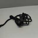 BARKLESS Dog Muzzle, Basket Muzzle for Biting, Chewing and Scavenging, Humane Cage Mouth Cover, Perfect for Grooming and Training Large Aggressive Reactive Dogs (L, Black)