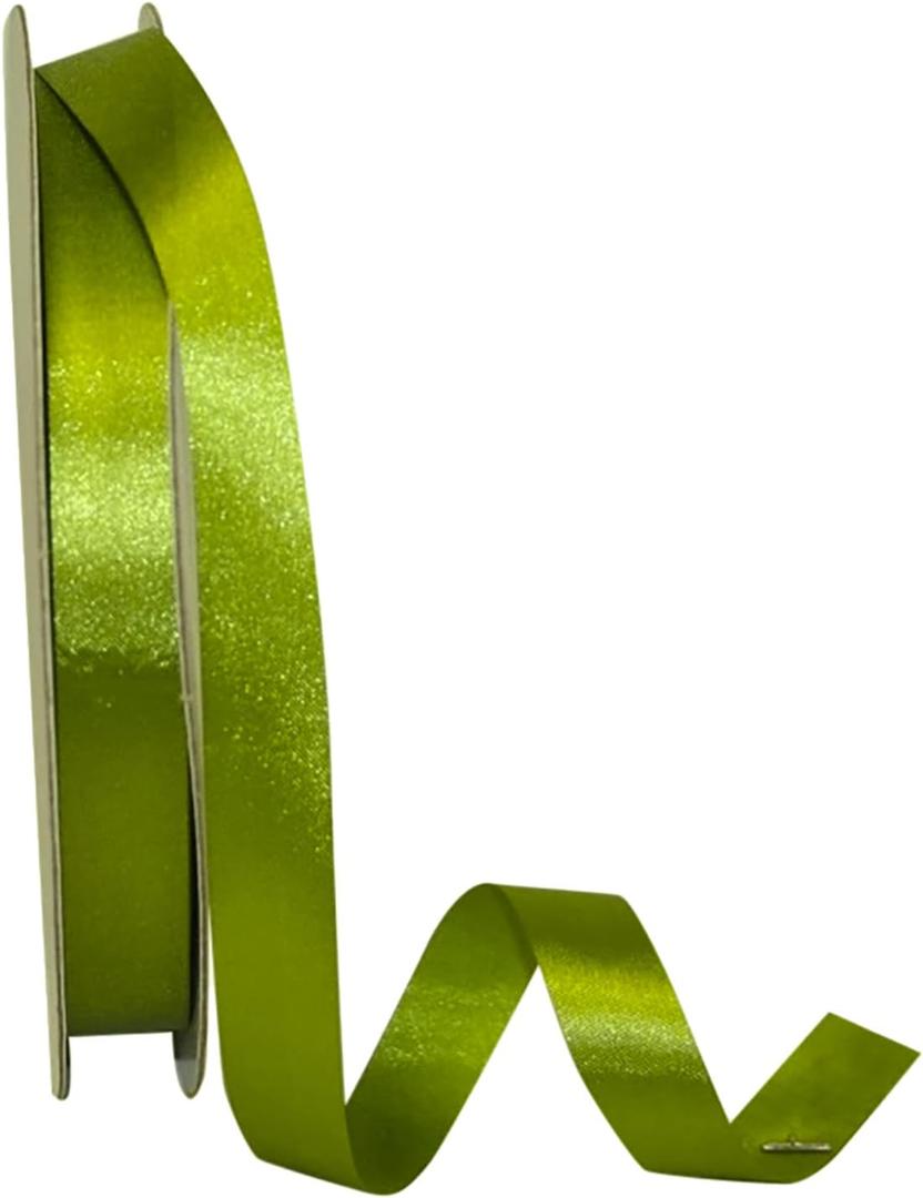 Reliant Ribbon 5100-535-03C Ribbon, 5/8 Inch X 100 Yards, Green Grass
