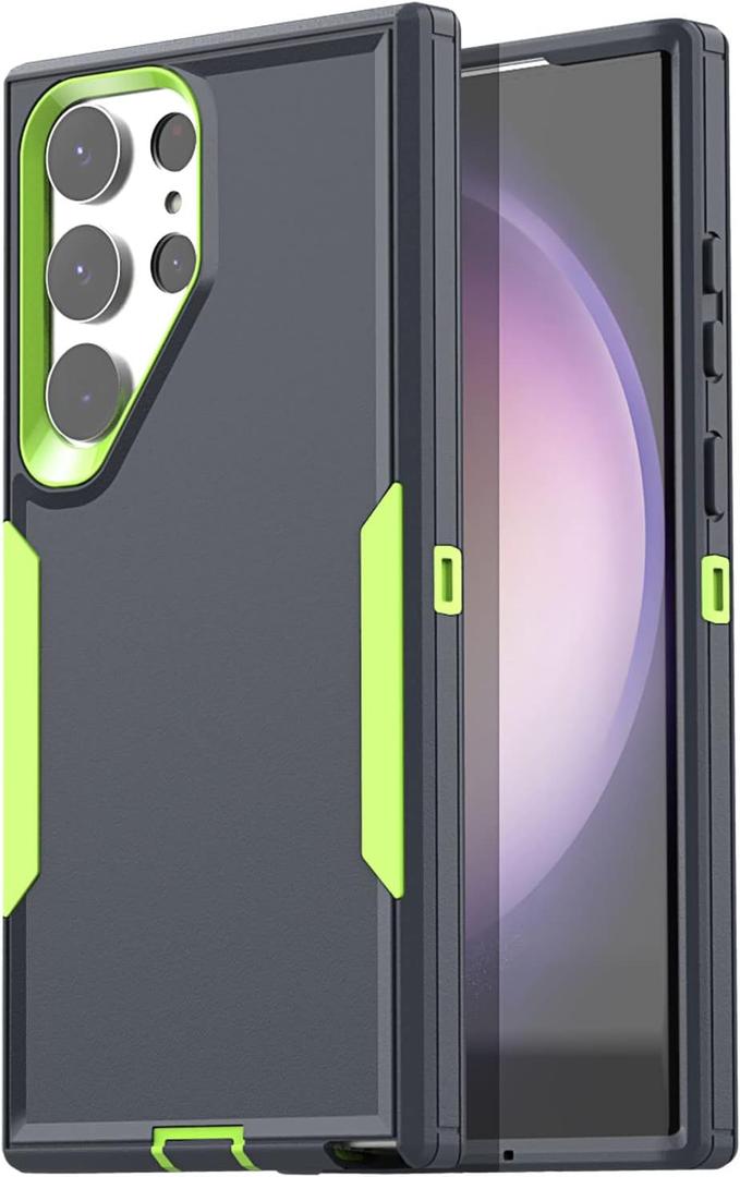 7 x AICase Magnetic Case for Samsung Galaxy S23 Ultra,Support Magnetic Car Mount Heavy Duty 2-Layer Pocket-Friendly Durable Military Grade Protection Shockproof/DropProof Protective Cover for S23 Ultra_7 (Space Grey with Glass Protector_Magsafe Function) 7 x AICase Magnetic Case for Samsung Galaxy S23 Ultra,Support Magnetic Car Mount Heavy Duty 2-Layer Pocket-Friendly Durable Military Grade Protection Shockproof/DropProof Protective Cover for S23 Ultra_7 (Space Grey with Glass Protector_Magsafe Function)