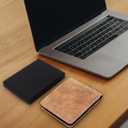 THTCSQ Godfather Gifts,Leather Wallet for Men, Engraved Personalized Leather Wallet,Father's Day Gift, Birthday Gifts,Christmas Gifts,Thanksgiving Gifts (Best Godfather)