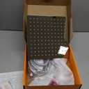 High Pressure Rainfall Shower Head with Handheld Spray Combo  5 Spray Modes, 10" Rain Shower, Anti-Clog Nozzles, Rust-Resistant Chrome Plating & Brass, Flexible Extension Arm