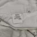 Sidefeel Women's Jean Shorts High Waisted Stretchy Bermuda Folded Hem Denim Summer Shorts (White, M) Size: 10