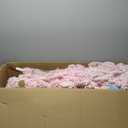 7-ft 500 LED Light Flocked Artificial Christmas Tree Hinged with 1200 Branch Tips