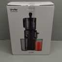 Juicer Machines, 5.3" Large Feed Chute Cold Press Juicer with Double Press Technology, 400W Motor, High Juice Yield, Easy to Clean, Masticating Juicer for Whole Vegetables & Fruits, Black