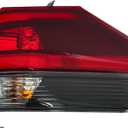 WFLNHB Passenger Side Outer Tail Light Replacement for Nissan Rogue 2017-2019 RH 265506Fl0A