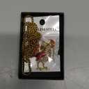 AsAlways 18K Gold Plated Cock Pendant Inlay CZ Vintage Hip Hop Rock Punk Totem Amulet Charm Rooster Necklace Gift Jewelry