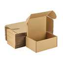 MEBRUDY 9x6x4 Inches Shipping Boxes Pack of 11, Small Corrugated Cardboard Box for Mailing Packing Literature Mailer