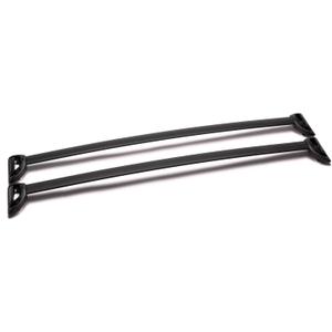 GM Accessories 19154851 Removable Roof Rack Cross Rails in Black (Pack of 2)