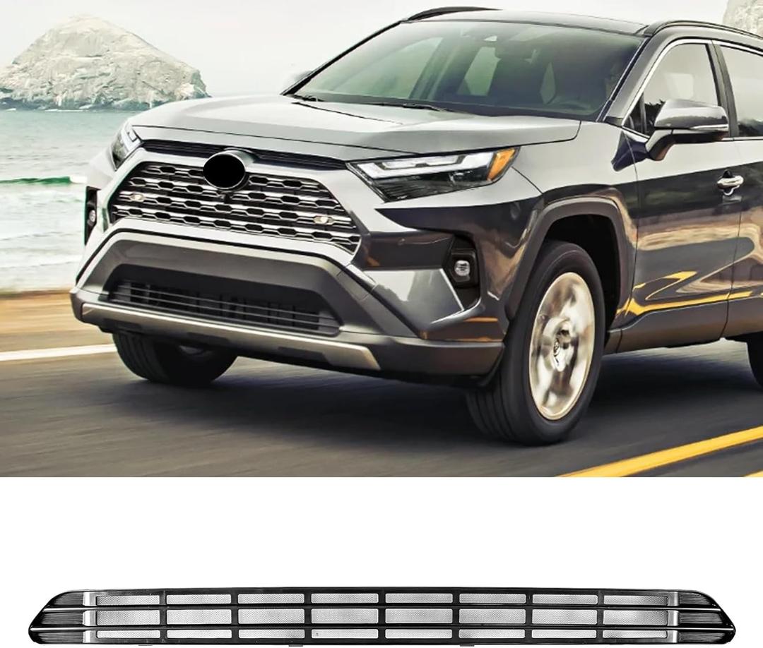 Front Grill Mesh Compatible with Toyota RAV4 2025 2024 2023 2022 2021 2020 Insert Air Vent Cover Guard Grille Guard Protector(Excludes- Adventure and TRD Off-Road Models)