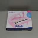 Love&Mini Pink Piano Toys for 1+Years Old Girls First Birthday Gifts Toddler Piano Music Toy Instruments with 24 Keys and Microphone