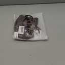 QINSEN Womens Tank Top Sleeveless Square Neck Casual Basic Fitted T- Shirts Brown XS