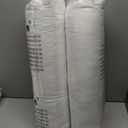 COZYVIDA Outdoor Deep Seat Cushion Set of 2, 22"x24"x5.1" Seat & 23"x19" Back, C0 Water-Resistant Breathable Fabric, UV-Resistant 1000+ Hrs, 30D Foam with Recycled Fiber Fill,Natural Linen