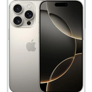 Apple iPhone 16 Pro, 1TB, US Version, Natural Titanium - Unlocked (Renewed Premium)