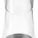 Mikinona 1Set Elegant Glass Water Carafe with Cup Food-safe Household Bedside Kettle for Cold Beverages for Dining Parties and Home Decor