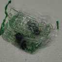 EVIL ENERGY 6AN Male to 3/8" Hardline Compression Fitting Adapter Aluminum Black 2PCS