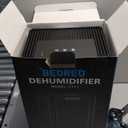 Dehumidifier, 95OZ Dehumidifier for Home 1000 Sq.Ft - Quiet with Auto Shut Off & Relaxing 7 Color Ambient Light,Ideal for Livingroom, Bedroom, Basement(Black)