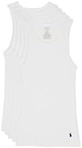 Polo Ralph Lauren Underwear Men's Classic Fit 5 Pack Tanks S Polo Ralph Lauren Underwear Men's Classic Fit 5 Pack Tanks S