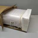 BOBOMOMO 21" Modern Table Lamps Set of 2, Warm Beige Resin Lamp with Stone Look, Small Bedside Lamps for Bedroom, Cozy Nursery Lamps with Linen Shades, Nightstand Lamp for Small Spaces, Entryway