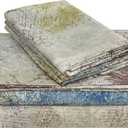 JSD Rustic Print Sheet Set Queen Size, 4 Piece Tree Pattern Soft Microfiber Bed Sheets Extra Deep Pocket